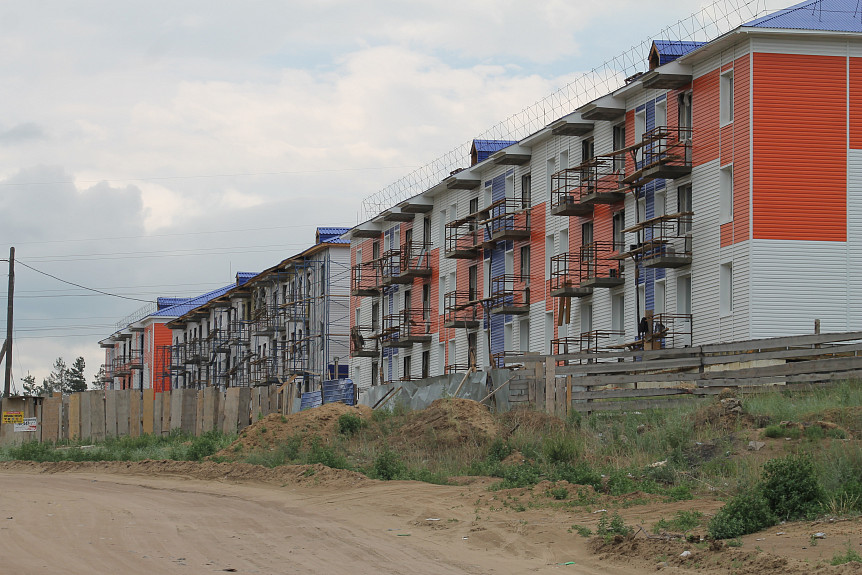В Улан-Удэ возобновили строительство проблемного дома в 111-м квартале