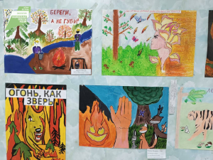 В Муйском районе прошел конкурс рисунков «Защитим лес от пожара!»