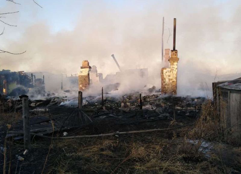 Причиной пожара с гибелью людей в Бурятии стал поджог