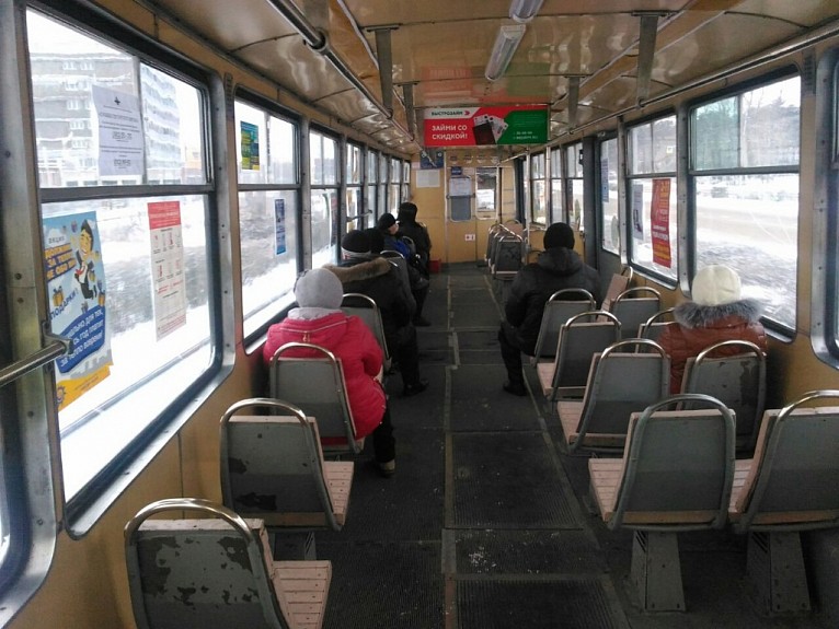 В Улан-Удэ из-за ДТП дважды останавливалось движение трамваев