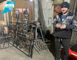 Житель Закамны открыл предприятие по ковке металлических изделий