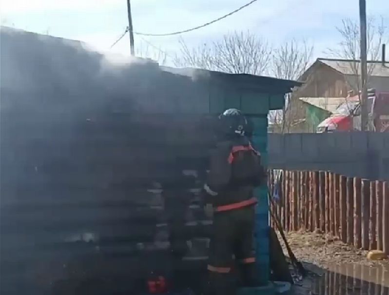 В Иволгинском районе Бурятии потушили пожар В Иволгинском районе Бурятии потушили пожар