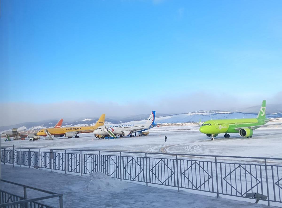 В Бурятии аэропорт «Байкал» за 11 месяцев обслужил 652 грузовых воздушных судна 