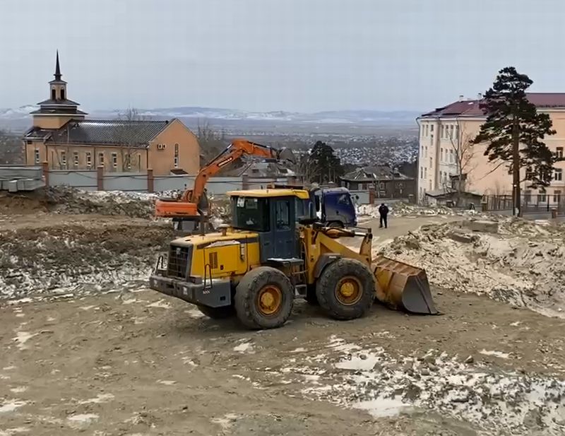 В Улан-Удэ началось строительство нового детсада на Шишковке