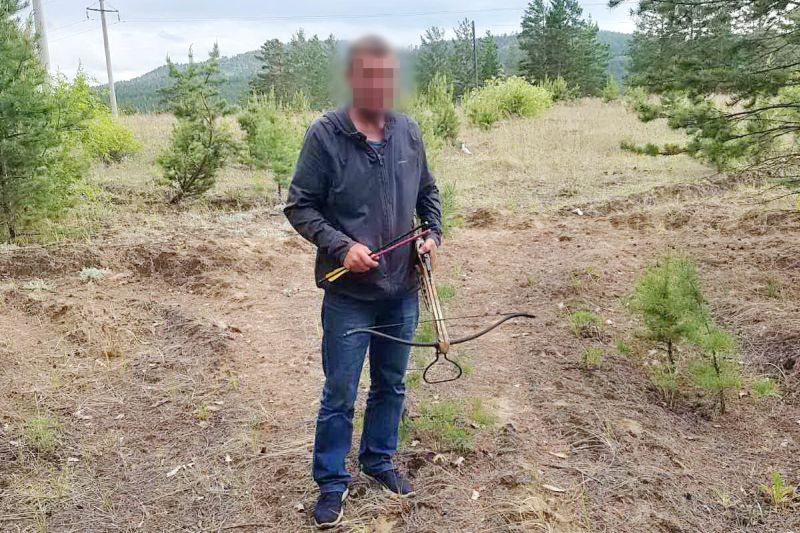 В Улан-Удэ возле колонии поймали арбалетчика В Улан-Удэ возле колонии поймали арбалетчика