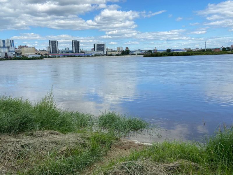 Уровень воды в реках Улан-Удэ немного снизился