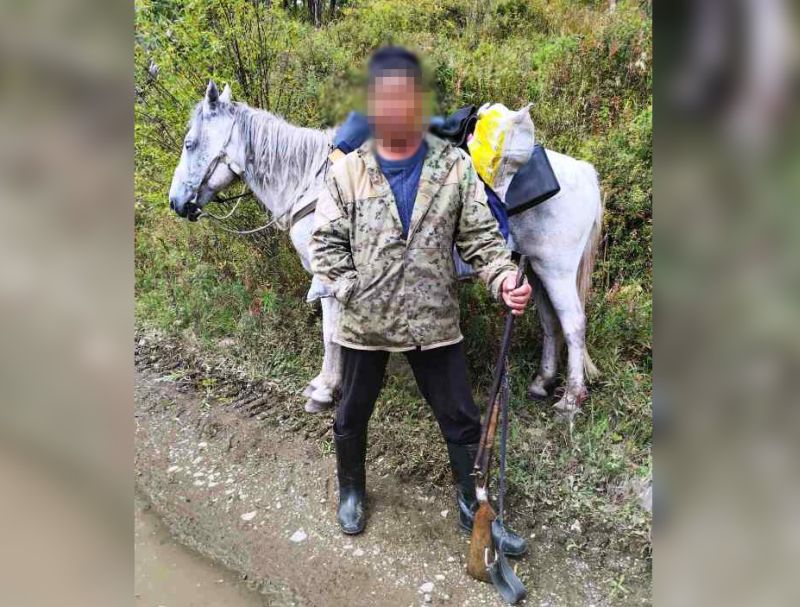 В Бурятии задержали вооруженного всадника В Бурятии задержали вооруженного всадника