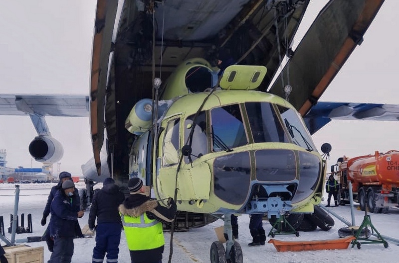 «Вертолеты России» поставили в Казахстан комплектующие для сборки Ми-8АМТ/Ми-171Е