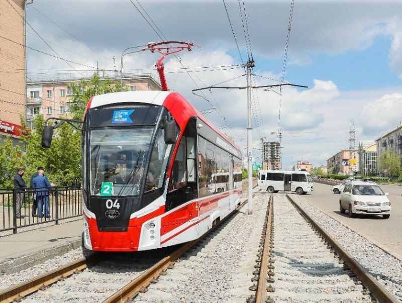 В Улан-Удэ изменится схема движения нескольких трамвайных маршрутов