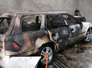 Житель Улан-Удэ получил ожоги, пытаясь потушить свой автомобиль