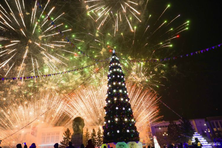 Новогодний фейерверк в Улан-Удэ состоится 29 декабря