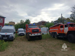 Мужчина и две женщины погибли на пожаре в Улан-Удэ 