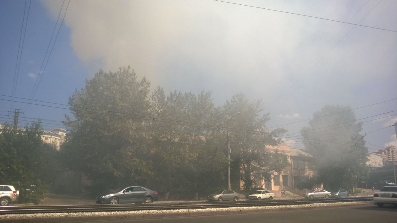 ВВО о пожаре в центре города: С военного самолета просто так ничего не падает ВВО о пожаре в центре города: С военного самолета просто так ничего не падает