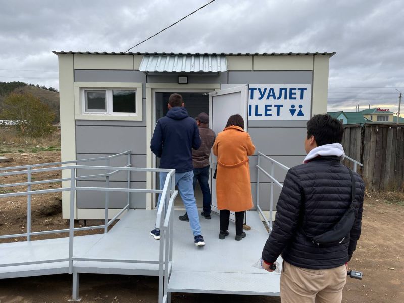 В Бурятии появились 10 новеньких туалетов В Бурятии появились 10 новеньких туалетов