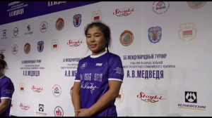 Спортсменка из Бурятии завоевала «золото» в Минске