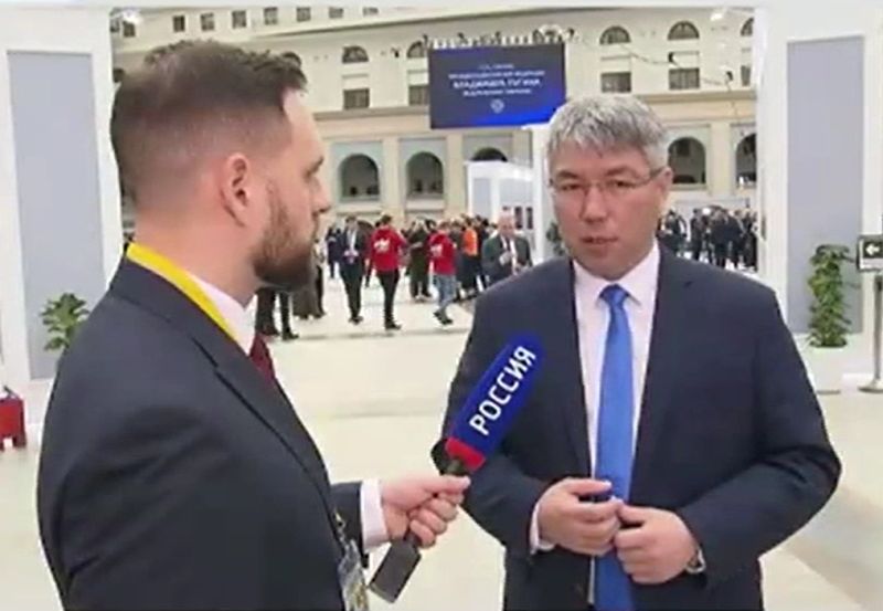 Глава Бурятии в эфире федерального канала рассказал о послании президента Глава Бурятии в эфире федерального канала рассказал о послании президента