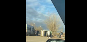 В пригороде Улан-Удэ столкнулись пассажирский автобус и грузовик