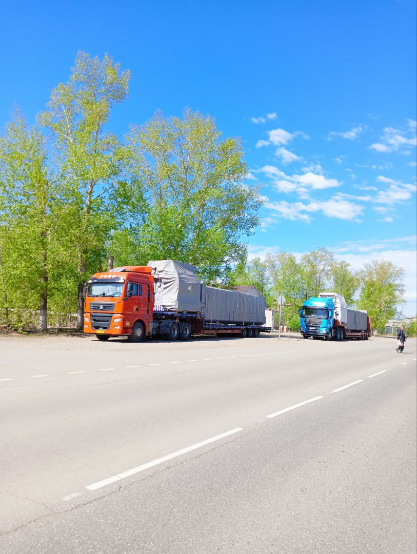 В Улан-Удэ прибыли новые телетрапы