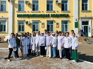 Студенты из Байкальского медколледжа приступили к работе в Республиканской больнице