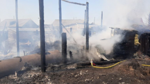 В Бурятии дети спалили жилой дом