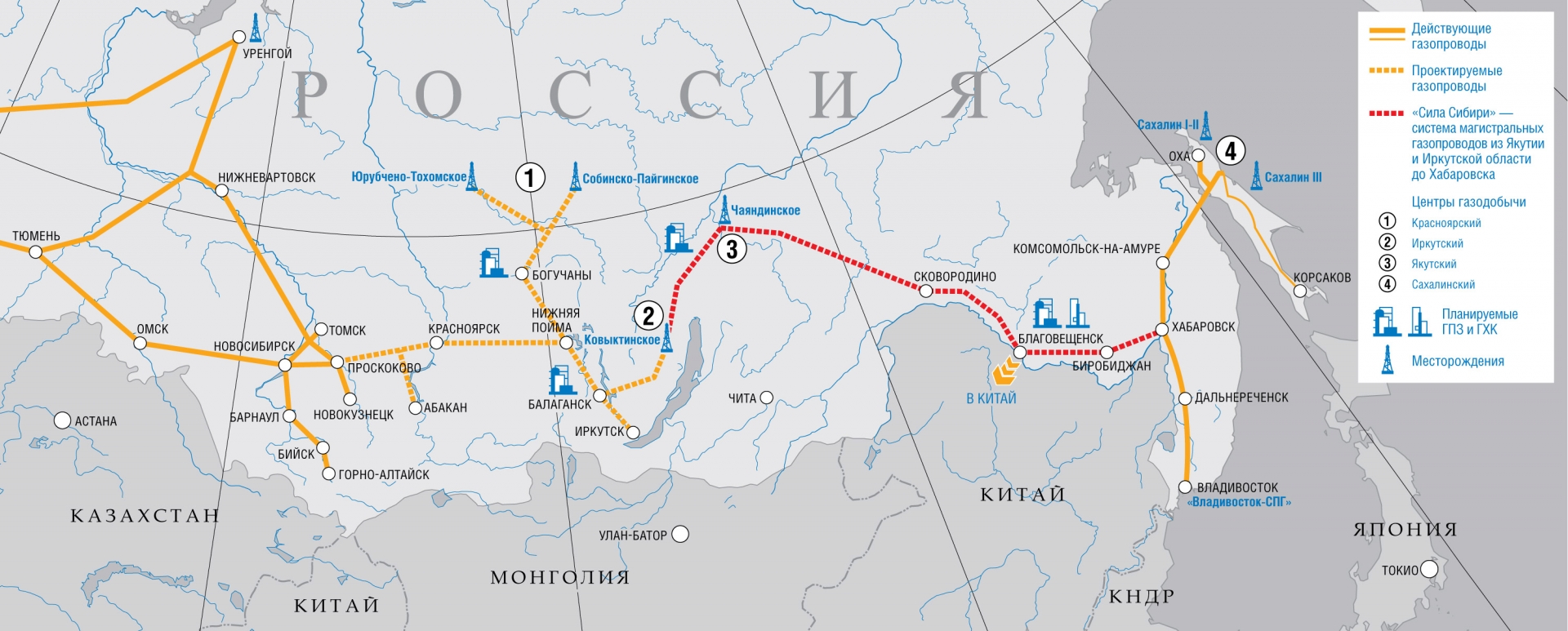Монголия не получит российский газопровод 