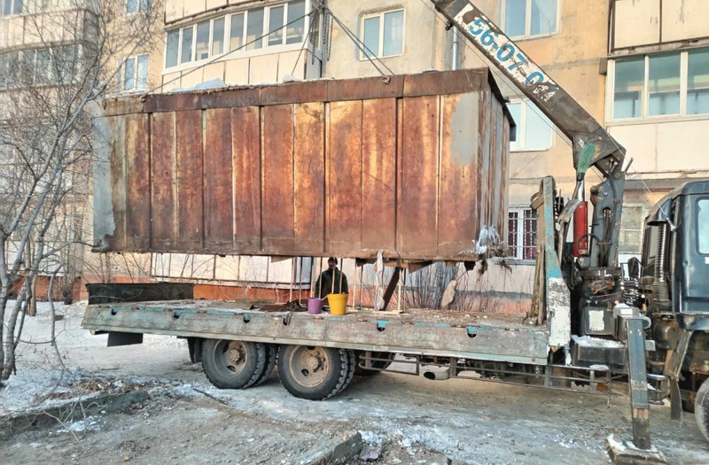 В Улан-Удэ продолжается инвентаризация металлических гаражей