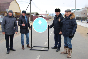 В Курумкане после капитального ремонта открыли главную улицу