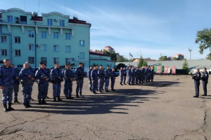 В Улан-Удэ почтили память погибшего росгвардейца