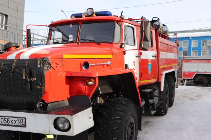В Улан-Удэ потушили пожар в госпитале для ветеранов