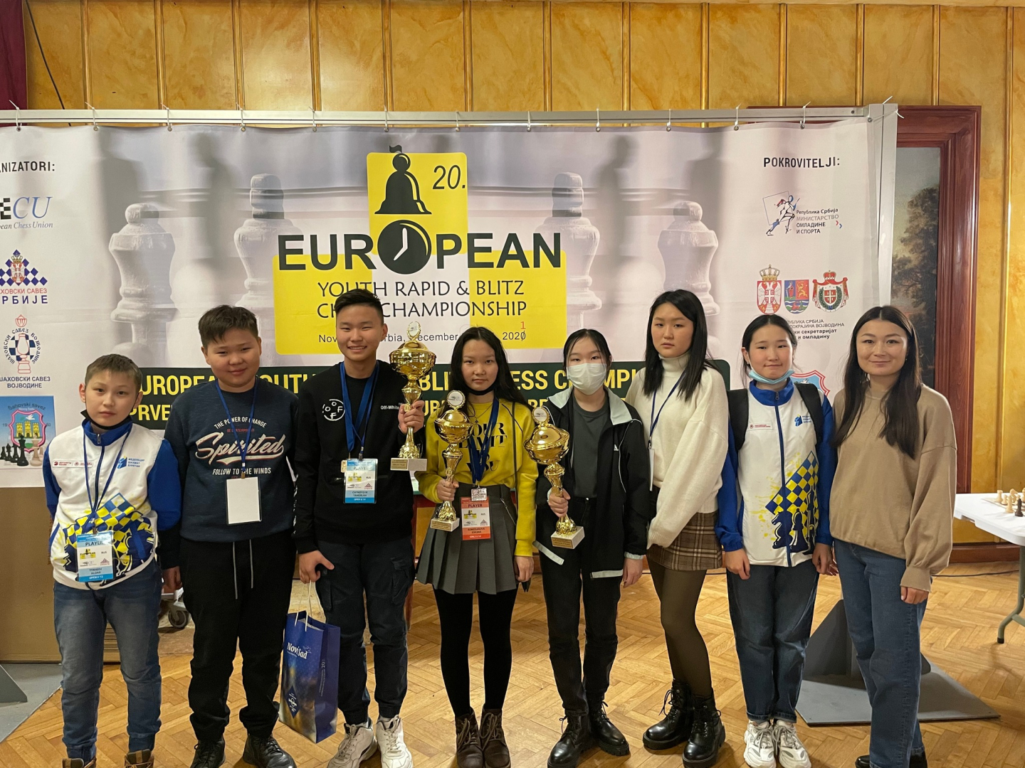 Шахматисты из Бурятии завоевали три медали на первенстве Европы 