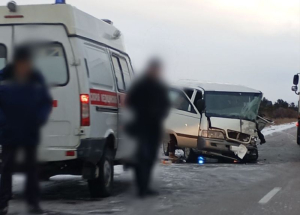 Четыре человека пострадали в крупном ДТП в Бурятии