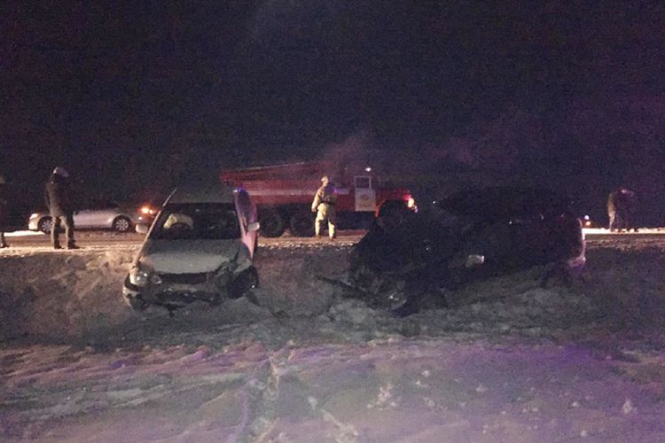 В Бурятии на одном участке дороги произошло два ДТП подряд