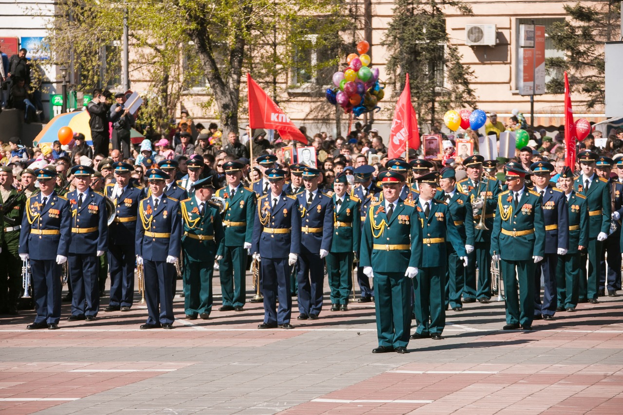 В Улан-Удэ прошел парад Победы