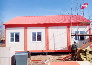 В Мухоршибирском районе строят новый фельдшерский пункт