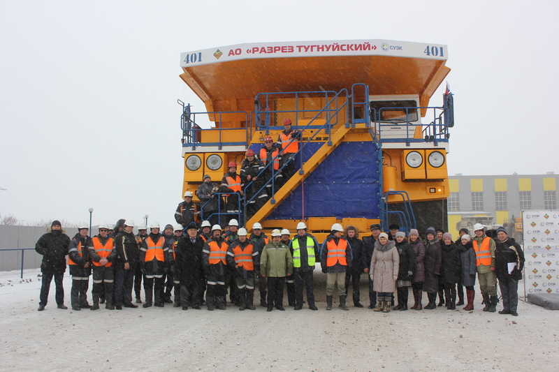 В Бурятии на разрезе Тугнуйском введен в работу новый 240-тонный БелАЗ