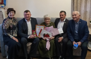 100 - летний юбилей отметила жительница Заиграевского района