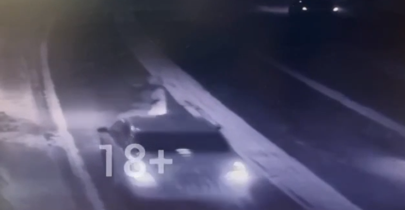 В Улан-Удэ опубликовали видео с моментом наезда на двух пешеходов