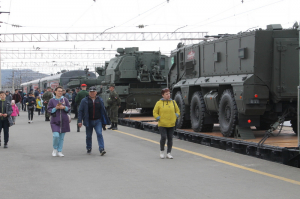 В Бурятии побывал поезд акции «Мы - армия страны! Мы - армия народа!» 
