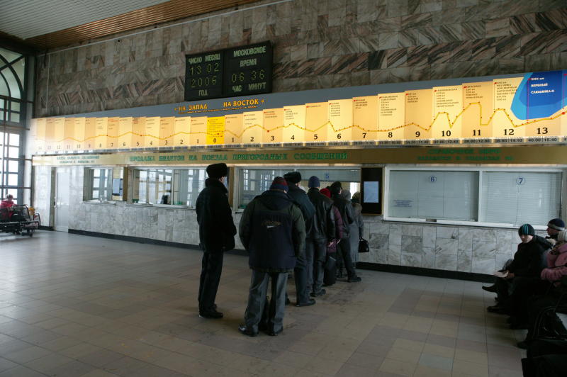 Система электронной очереди запущена на вокзале Иркутска