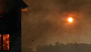 В Бурятии семья чудом выжила в ночном пожаре