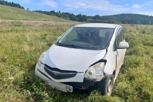 Автоледи в Бурятии вылетела с федеральной дороги и покалечила свою пассажирку