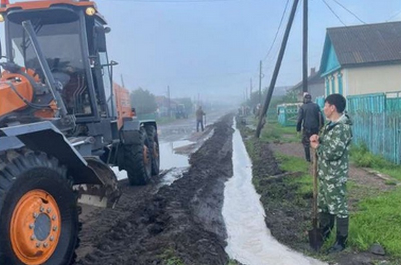 В Бичурском районе введен режим повышенной готовности из-за дождей