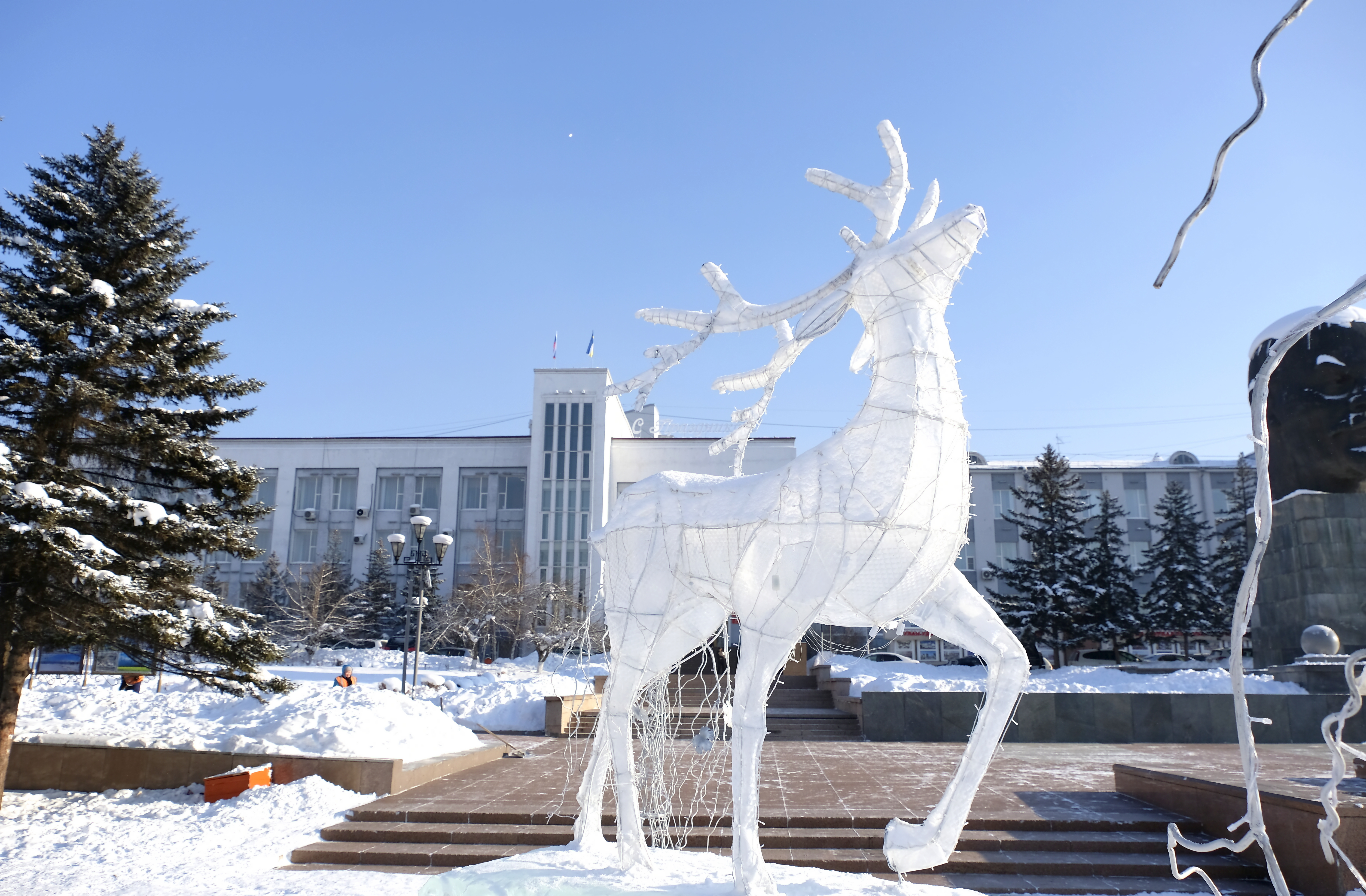 Ледовый городок Улан-Удэ
