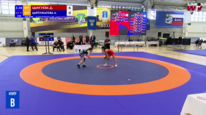 На первенстве России по вольной борьбе выдался бурятский финал