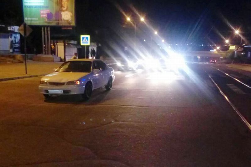 В Улан-Удэ иномарка сбила женщину на пешеходном переходе