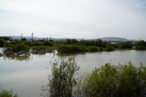 В Улан-Удэ снижается уровень воды в Селенге и Уде 
