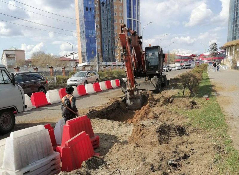 В Улан-Удэ стартовал ремонт дороги на проспекте 50-летия Октября