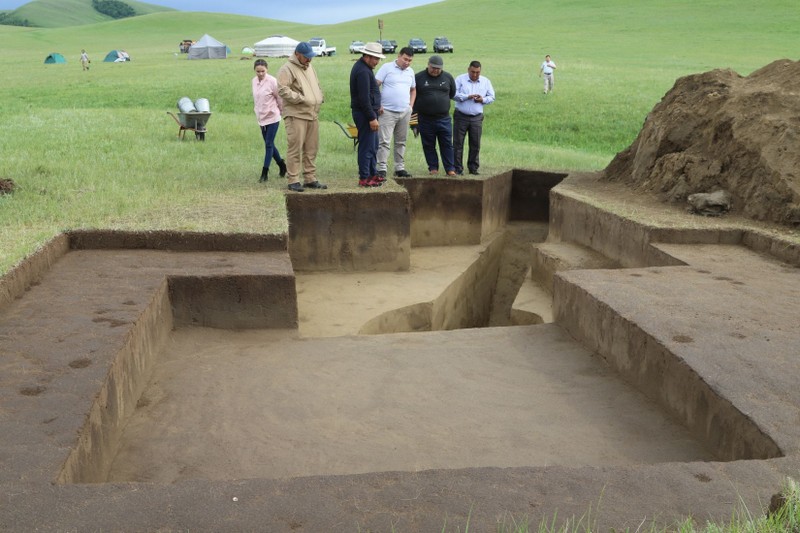 В Монголии продолжаются раскопки гробницы периода Сяньби