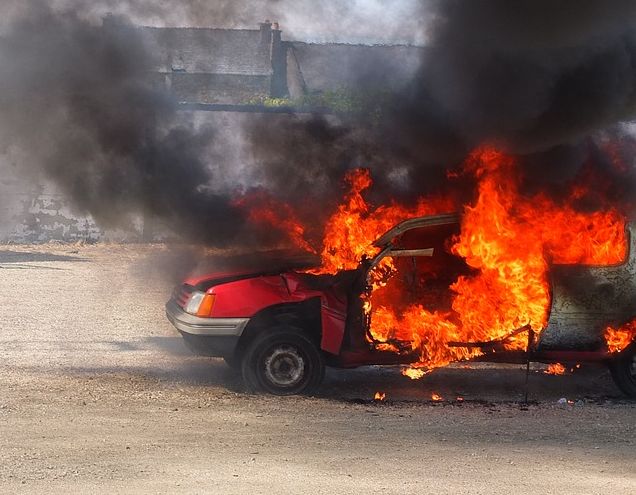 В Улан-Удэ за сутки сгорели три автомобиля
