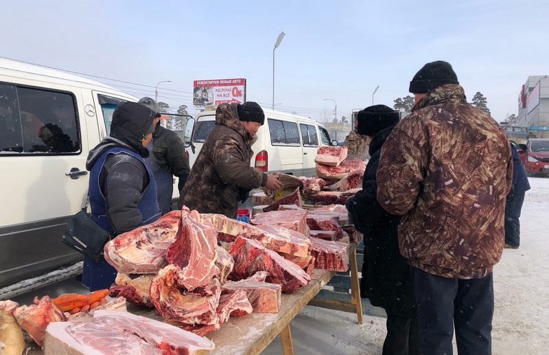 В Улан-Удэ на мясной ярмарке наторговали на 35 млн рублей 
